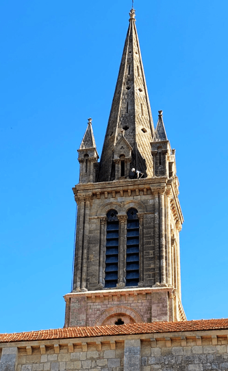 Clocher église saint-christophe à Saint-christoly-médoc