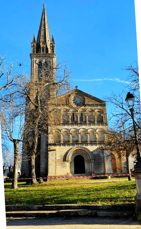 Nettoyage du toit- église Saint-Christophe à Saint-christoly-Médoc (33)